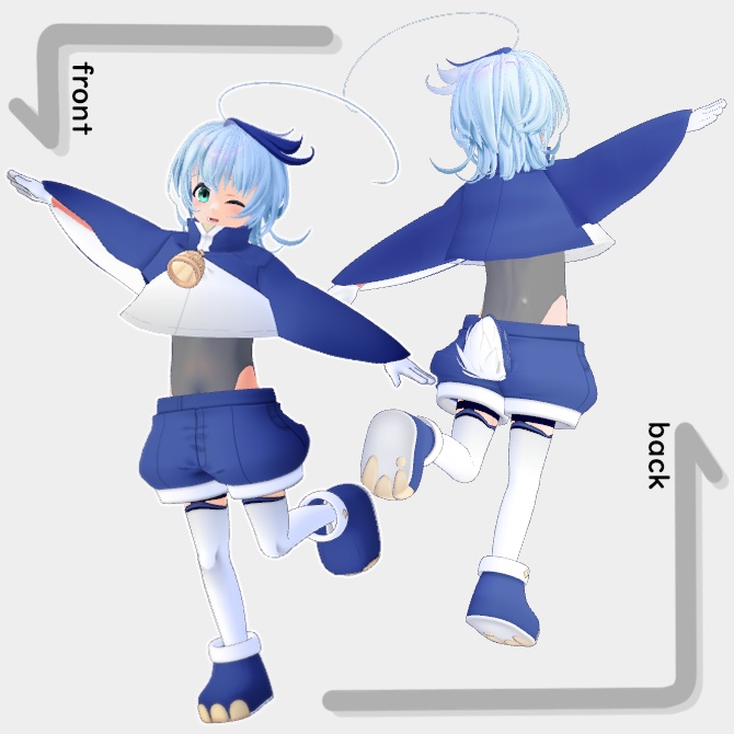 オリジナル3D Model【ピトリー】 - Pitly -