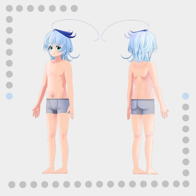 オリジナル3D Model【ピトリー】 - Pitly -