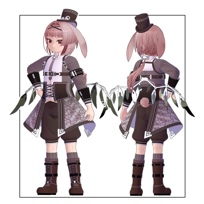 オリジナル3D Model【ハニーレ】 - Haneyle - 【6/19販売開始】