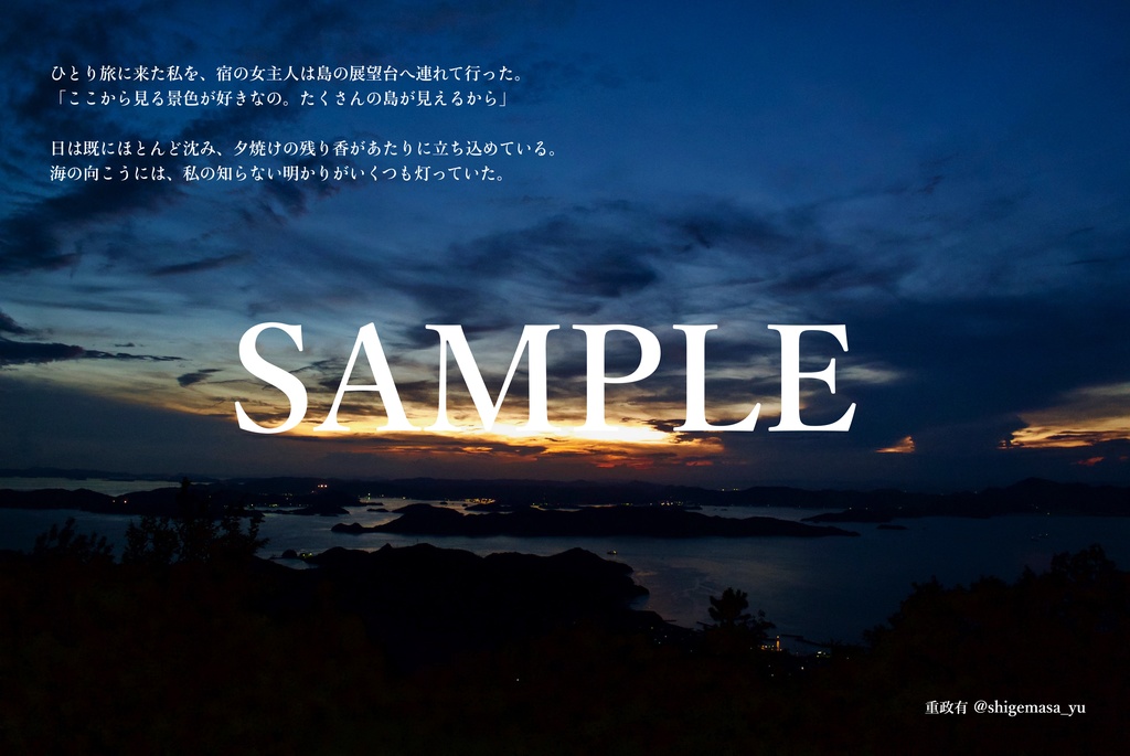 ひとり旅の夜