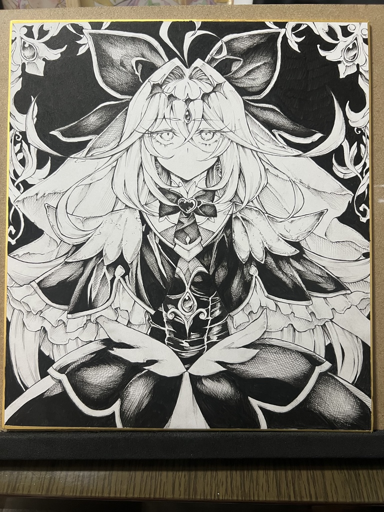 キュアアルカナ・シャドウ 直筆色紙(272×242)