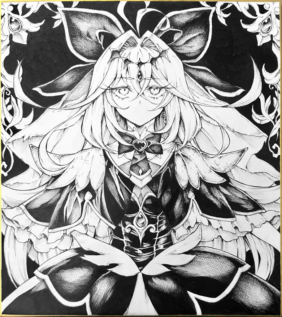 キュアアルカナ・シャドウ 直筆色紙(272×242)