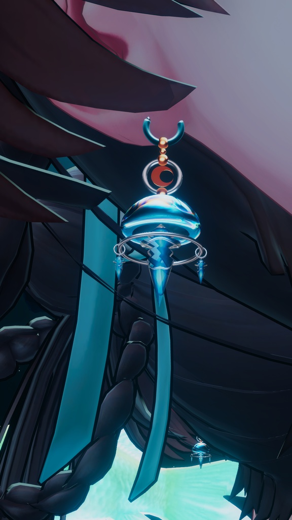 【VRC想定】クラゲアクセサリー