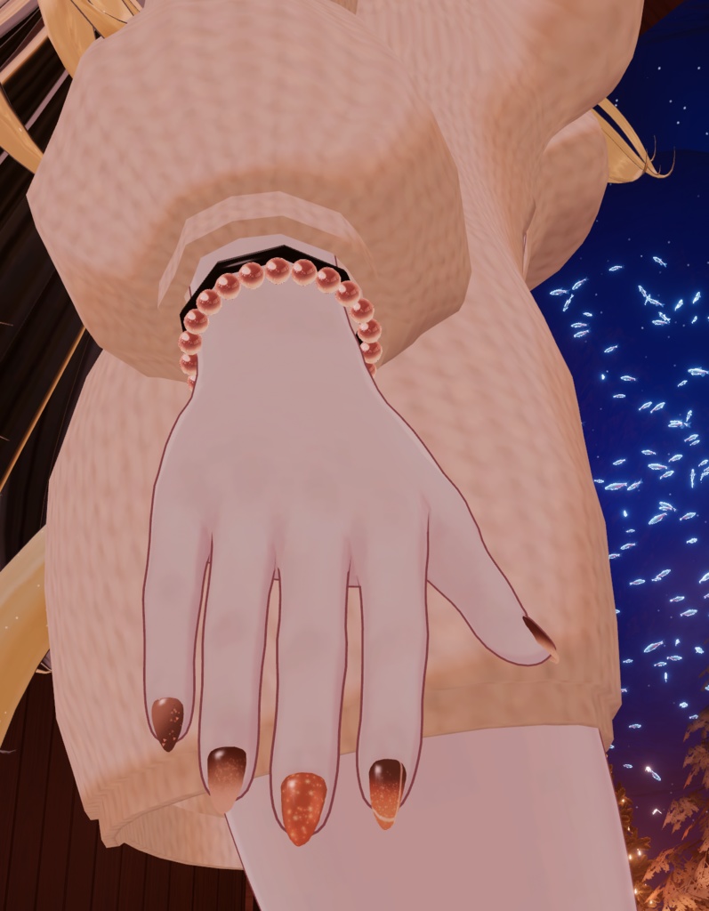 【VRC対応】冬服編み込みニット