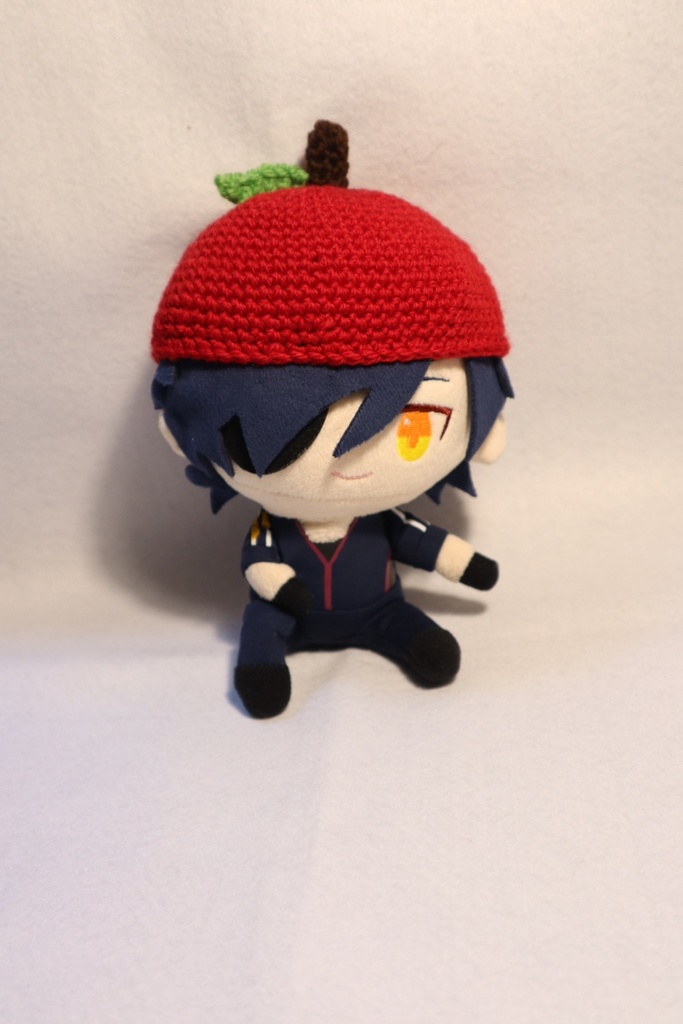 すわりんご帽子