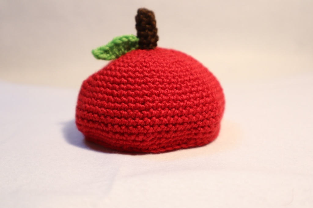 すわりんご帽子