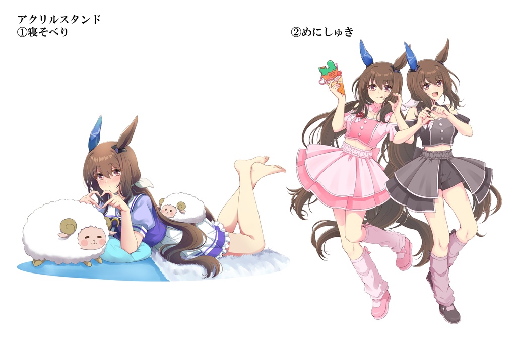 アヤベアクリルスタンド7・8