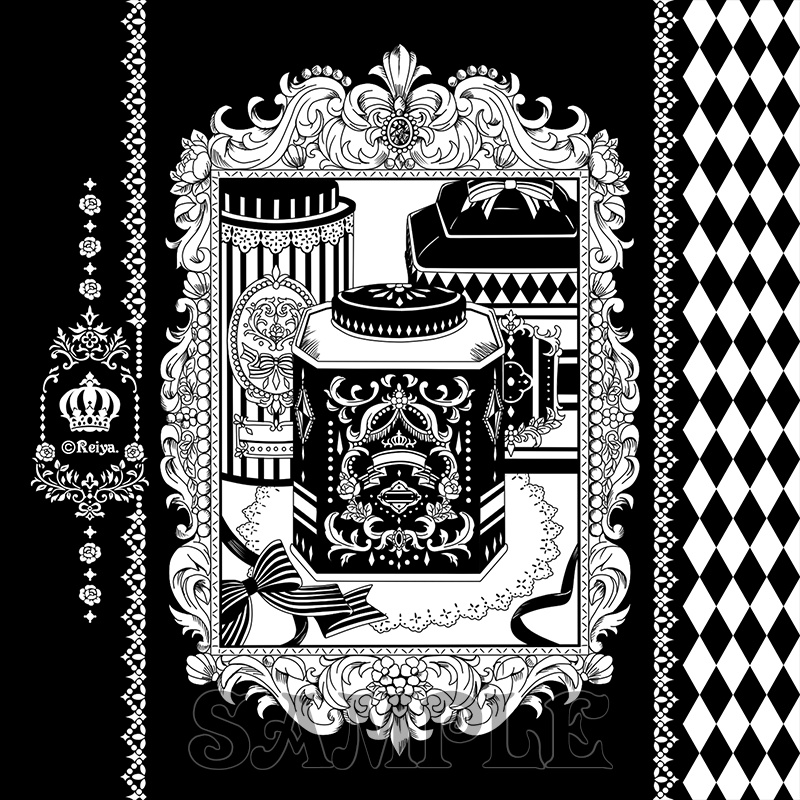 「紅茶缶」コースター