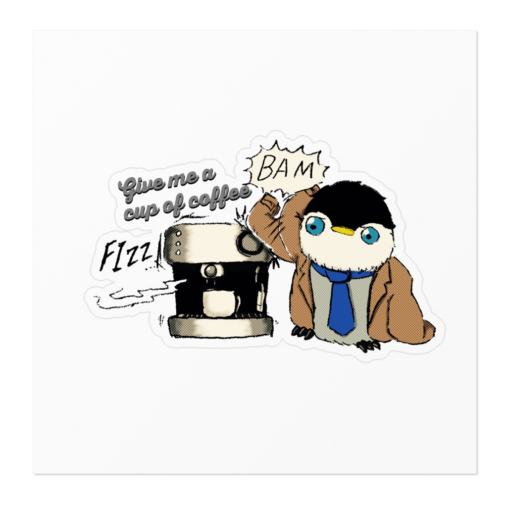 エージェント キャスペンギン ステッカー