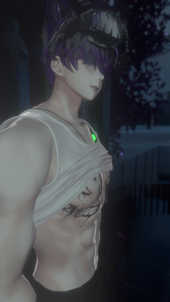 【LilToon用】 C²_Refined Material - マテリアル 【Face+Body+Cloth+Hair】