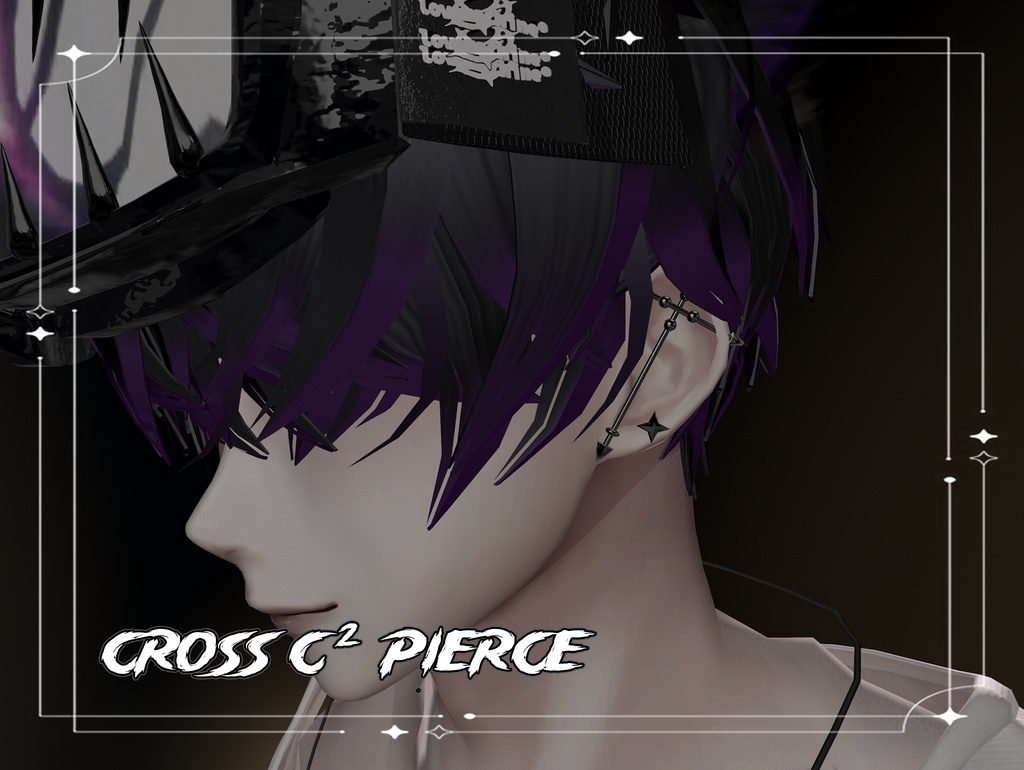 【10アバター対応】【MA対応】Cross C² Pierce-クロス C² ピアース