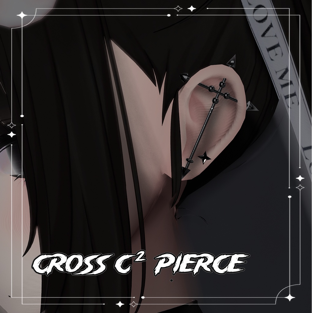 【10アバター対応】【MA対応】Cross C² Pierce-クロス C² ピアース