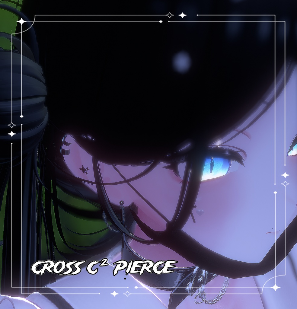 【10アバター対応】【MA対応】Cross C² Pierce-クロス C² ピアース