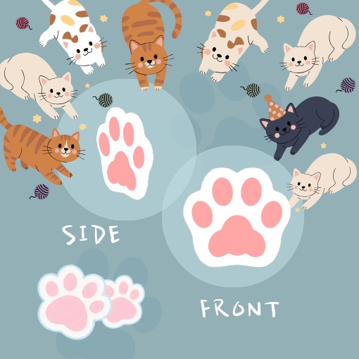 ❣Cat Paw Hair pin❣