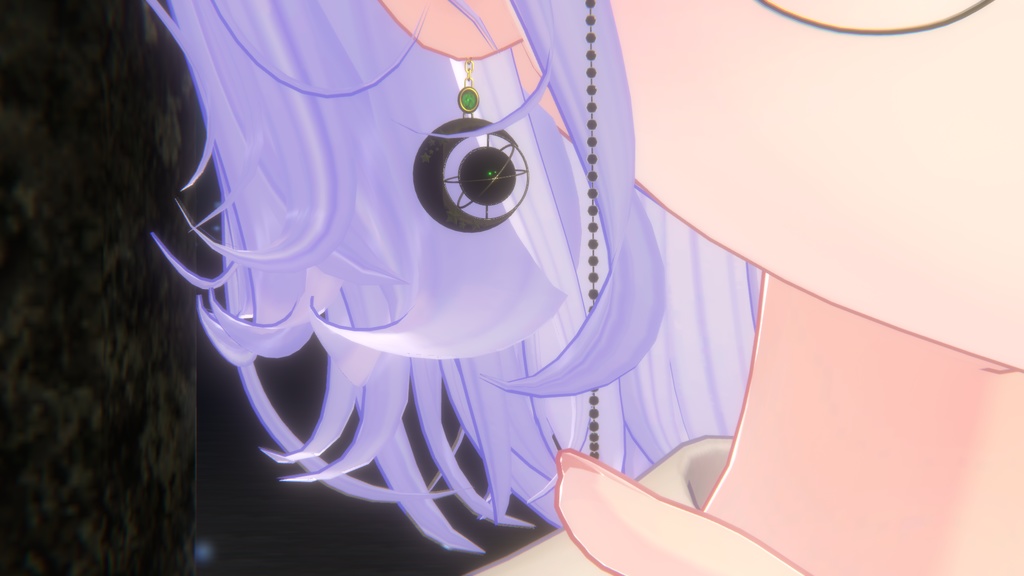 【無料】月の耳飾り