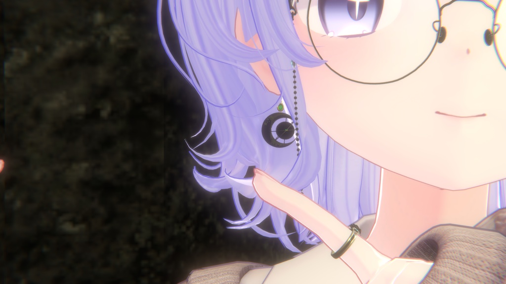 【無料】月の耳飾り