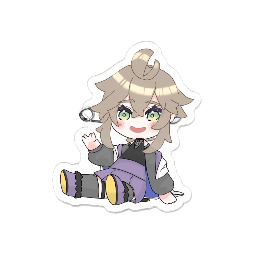 おすわりてんのかわばっじ