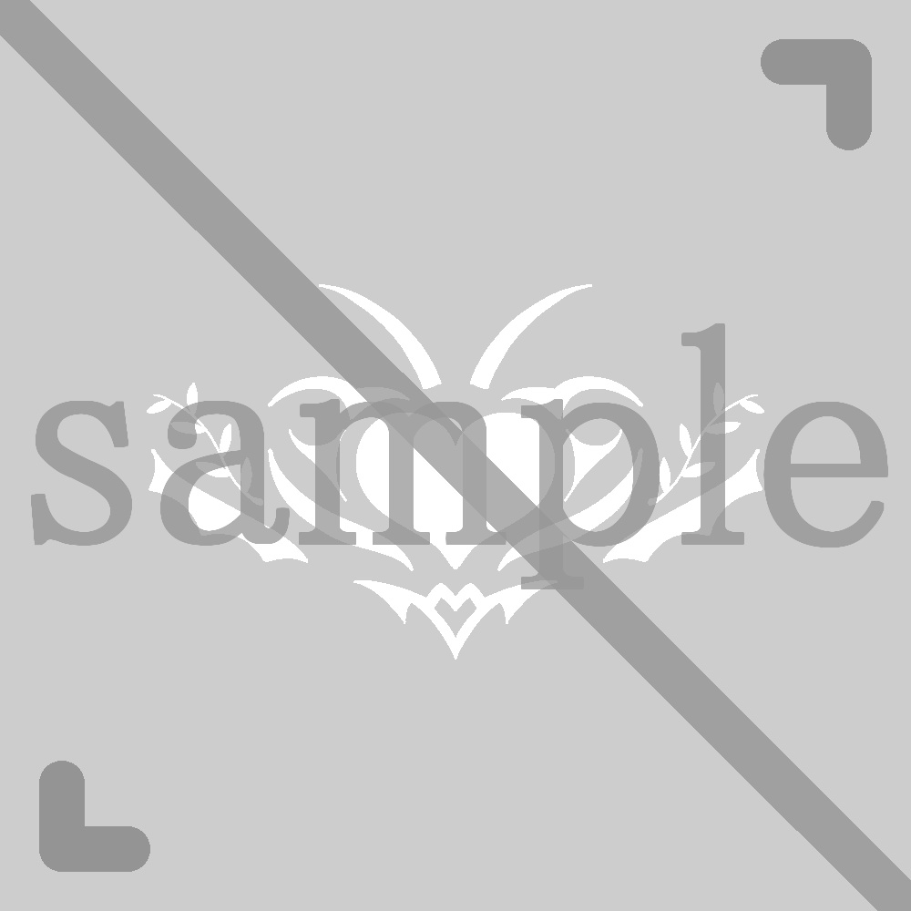 【VRC向け商品】発光用テクスチャ入り!シンプルな淫紋