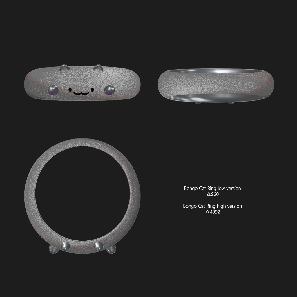 Bongo Cat Ring