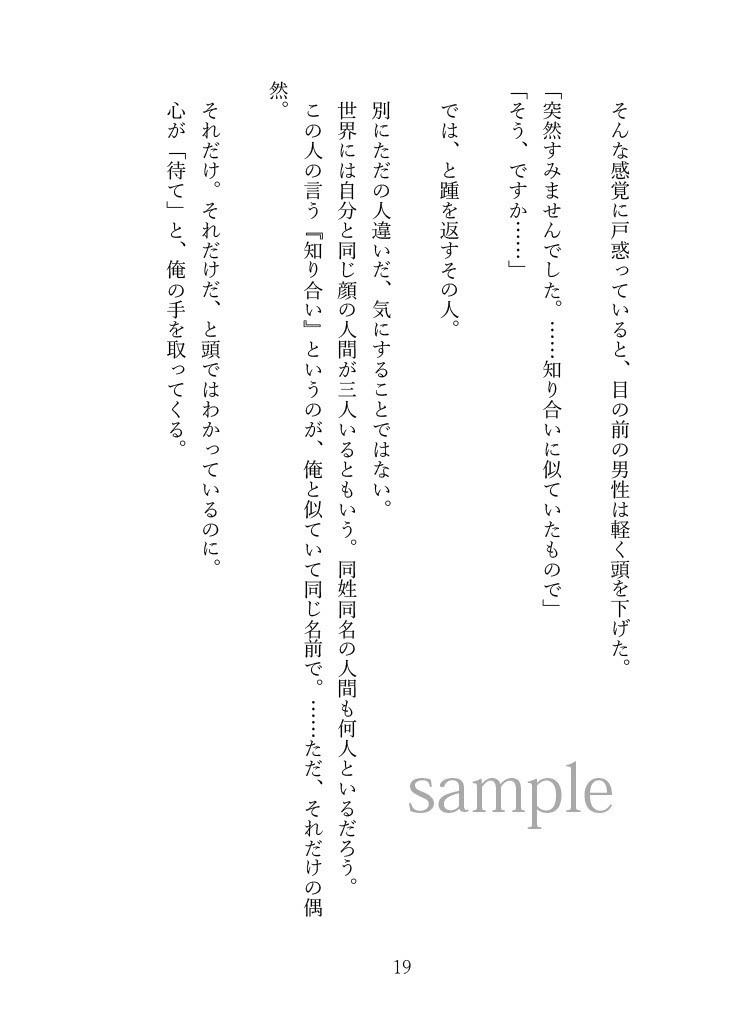 そして再び、廻り逢う