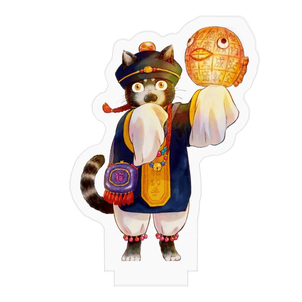 ランタン猫来来 アクリルフィギュア