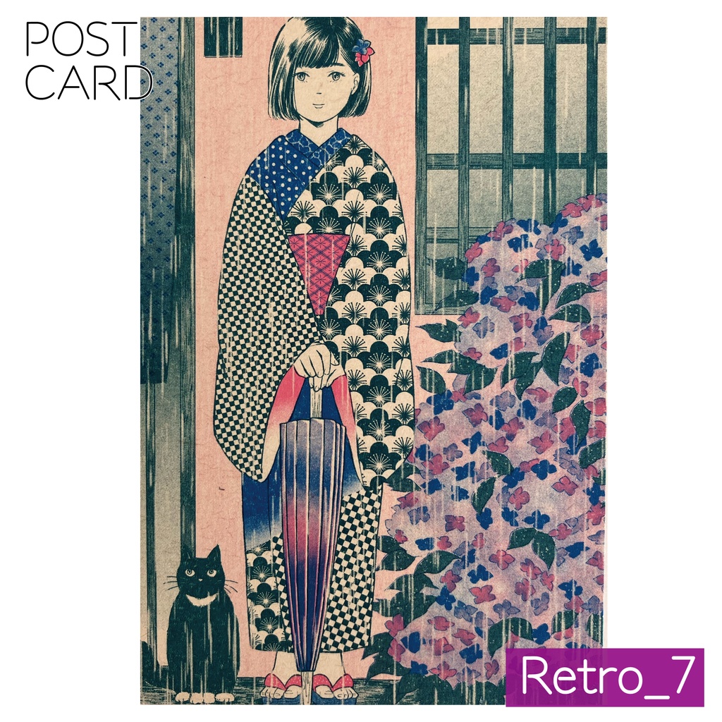 POSTCARD -Retro-