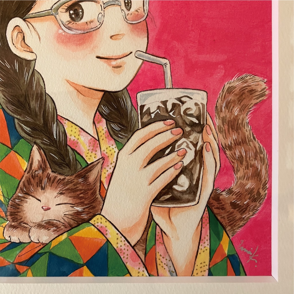 ORIGINAL PAINTING -HUDSON 30角サイズ-