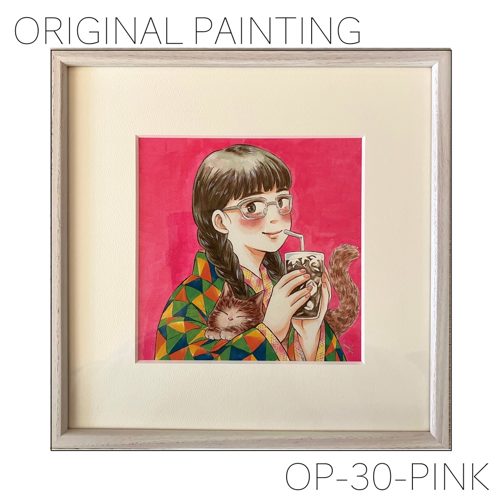 ORIGINAL PAINTING -HUDSON 30角サイズ-