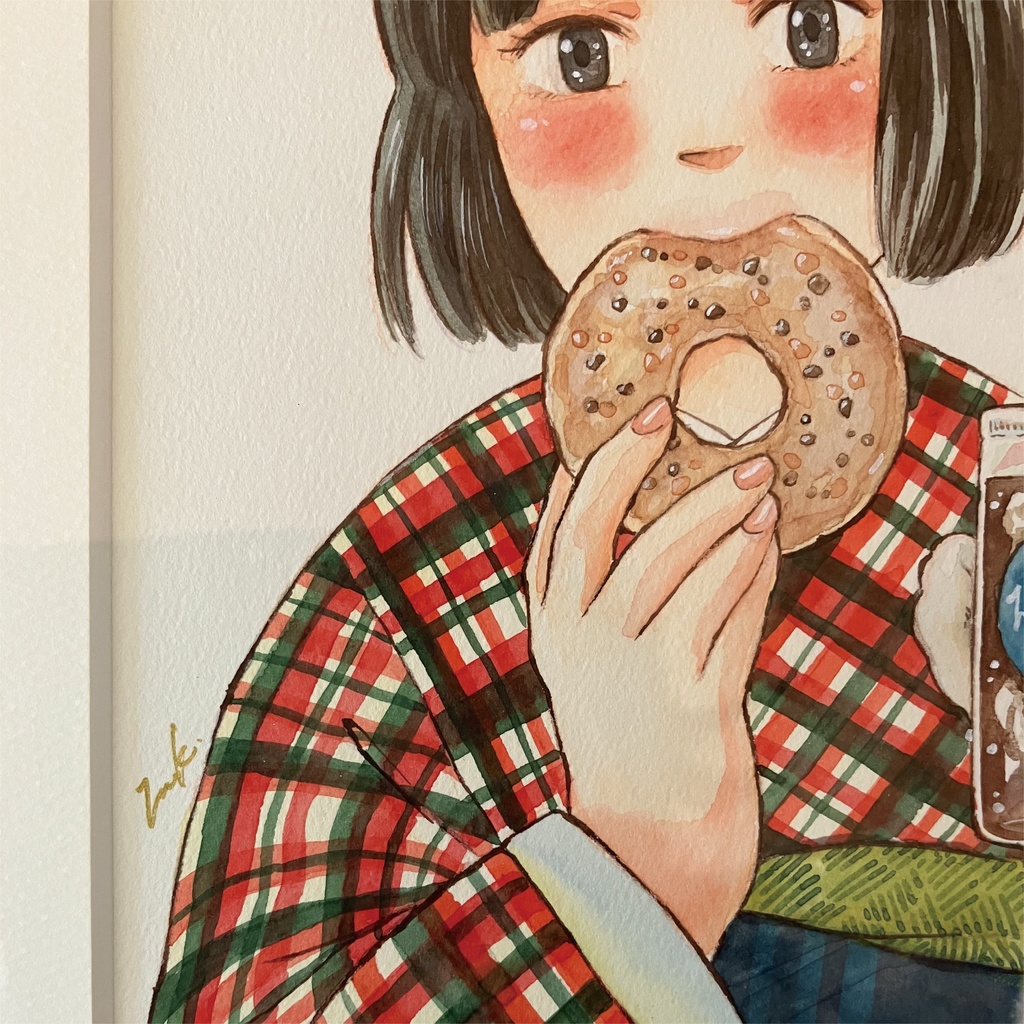 ORIGINAL PAINTING -HUDSON 30角サイズ-