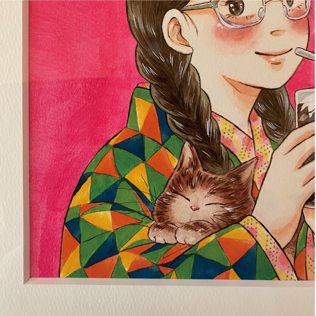 ORIGINAL PAINTING -HUDSON 30角サイズ-