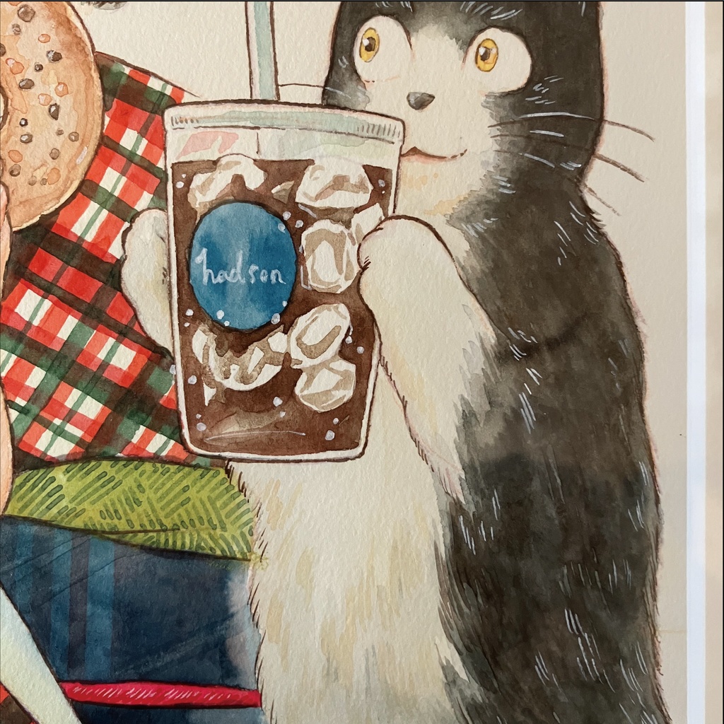 ORIGINAL PAINTING -HUDSON 30角サイズ-