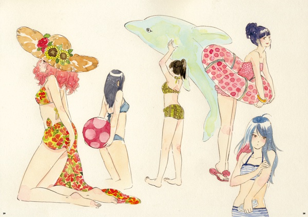 scale girls illustrations vol.1