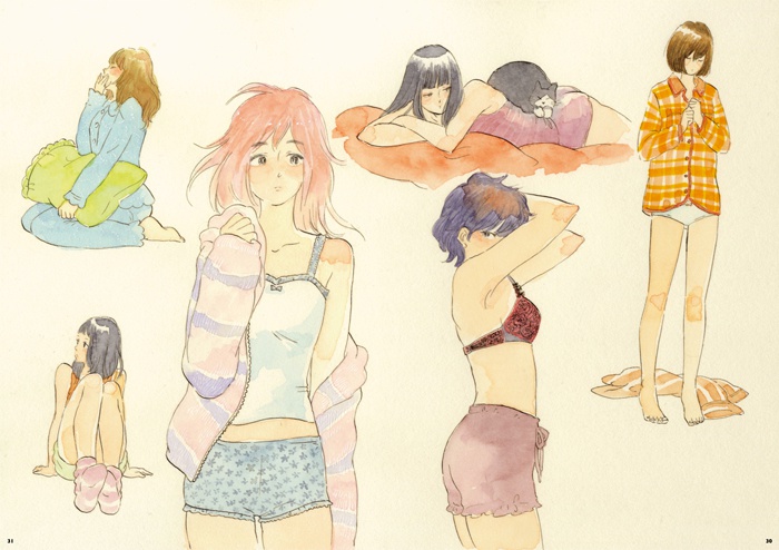 scale girls illustrations vol.1