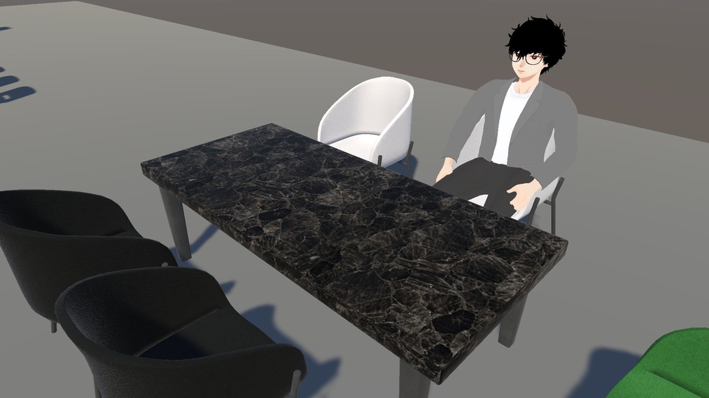 テーブルとイスが多すぎるアセット(合計51点)