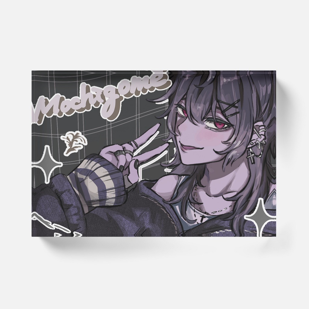 めろつきアクリルブロック