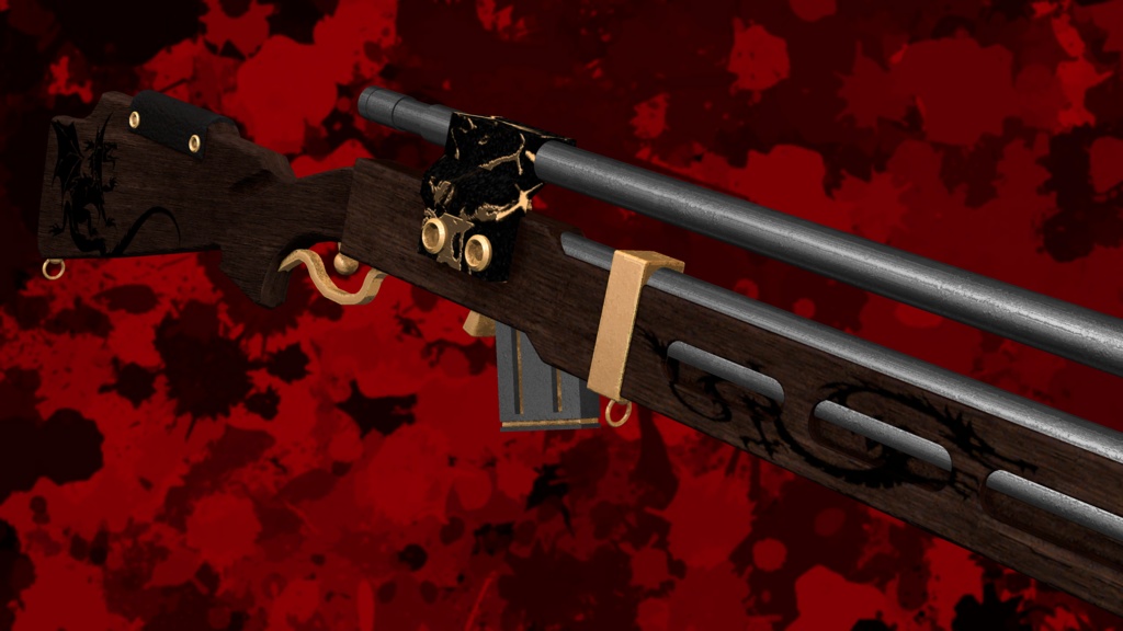 特殊二連装式火縄銃~双龍:Re~  hermaphrodite:Re