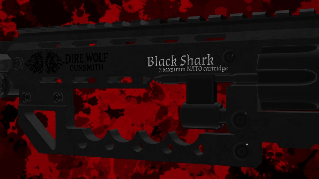 リボルビングライフル ブラックシャーク TYPE-SR ~Black Shark TYPE-SR~