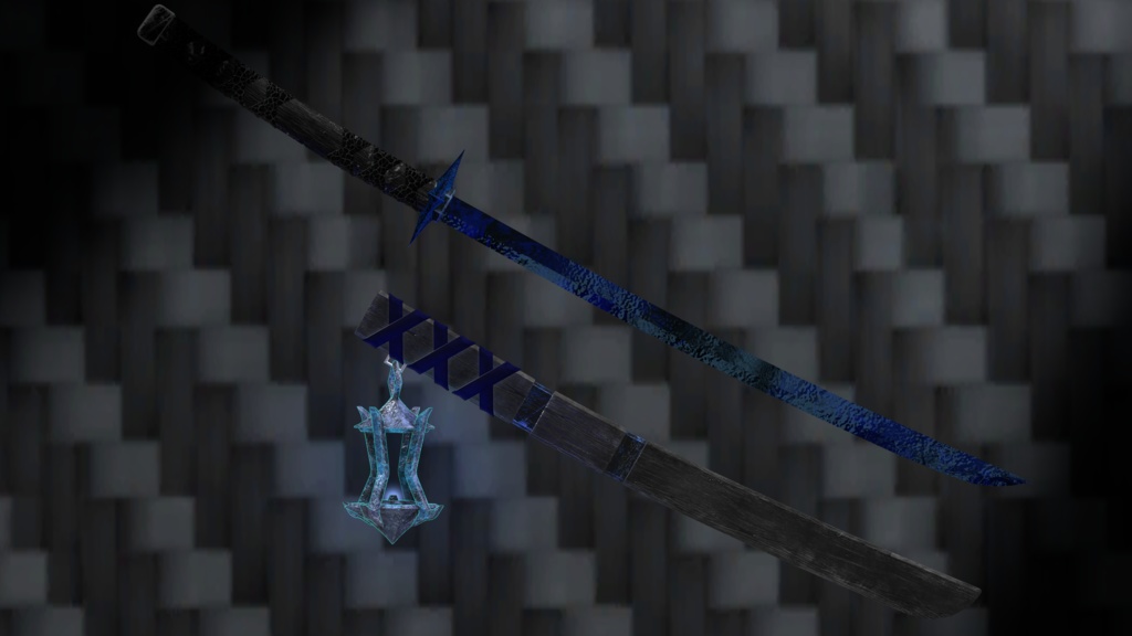 ~蒼光次元裂霊刀 ベロニカ~ Veronica, Azure Light Dimension-Splitting Spirit Blade