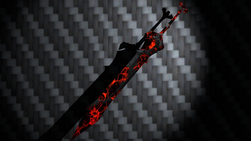 ~憎悪と憤怒の炎の大剣~Great Sword of Flames of Hatred and Rage