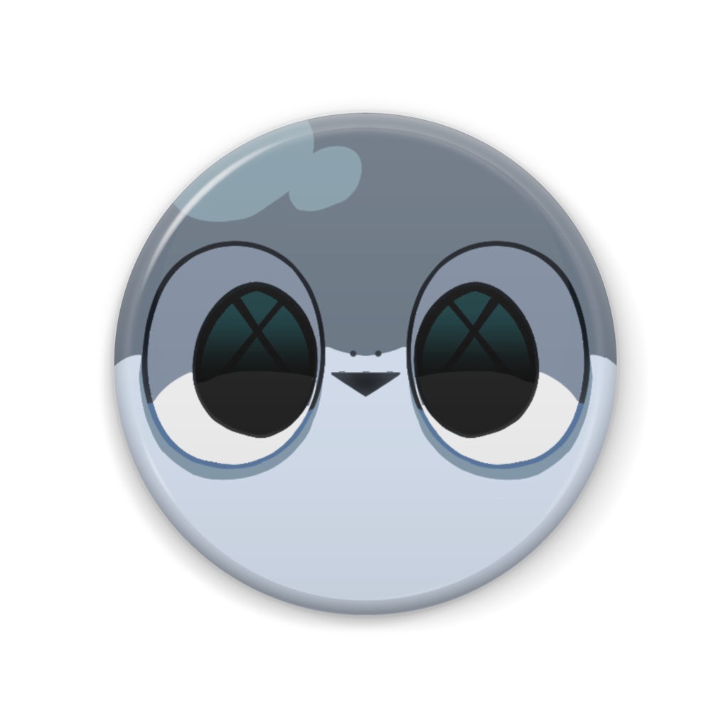 【海先生】サカバンバ先生の缶バッチ