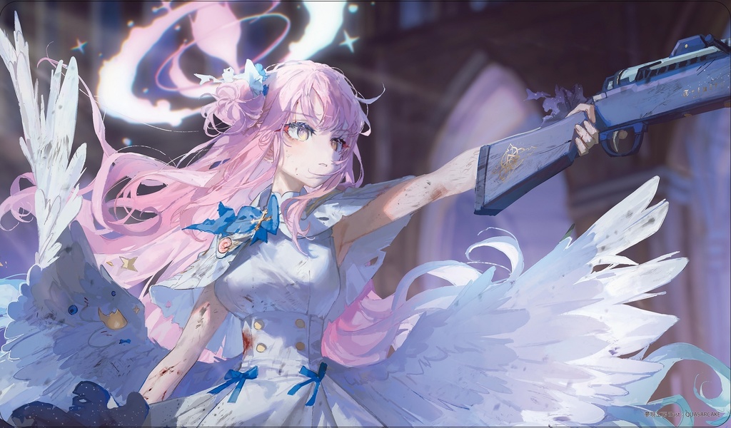 プレイマット：聖園ミカ 〔 Kyrie eleison of the Stars 〕