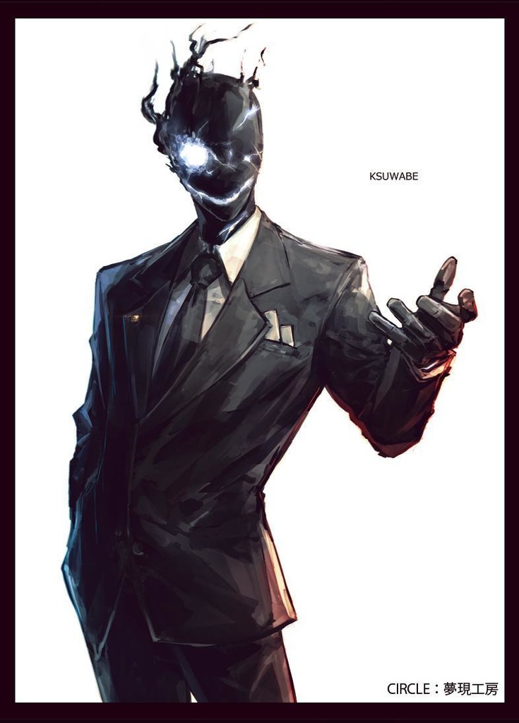 TCGスリーブ：黒服