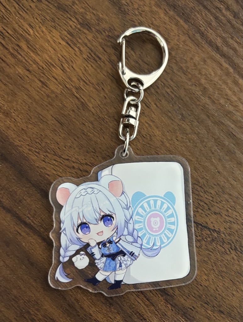 麻雀牌アクリルキーホルダー ちゃむ。