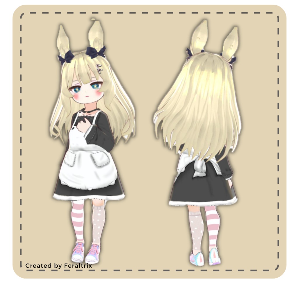 (~オリジナル3Dモデル~) Yuno