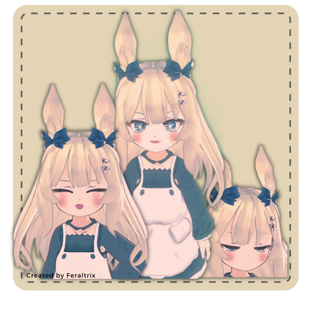 (~オリジナル3Dモデル~) Yuno