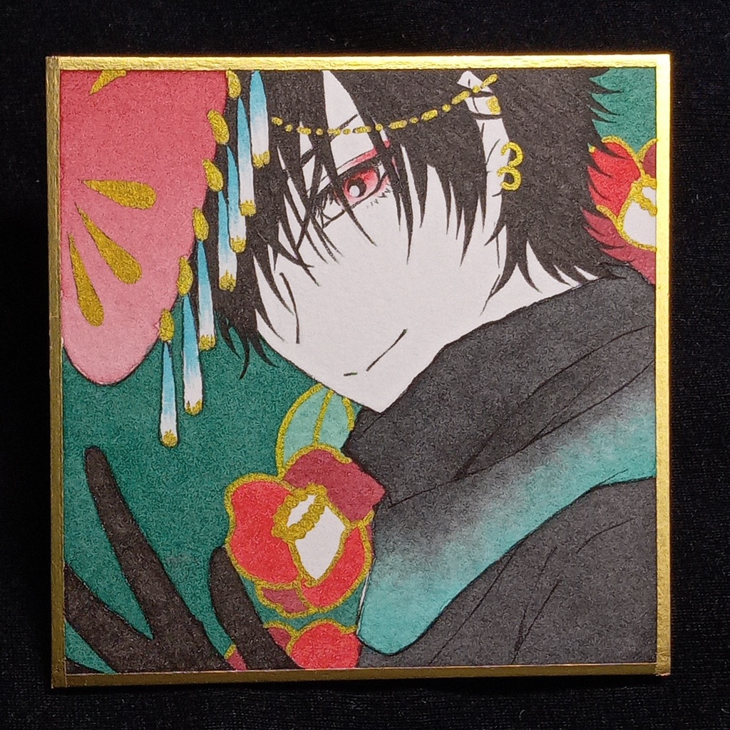 ミニ原画 創作 色紙