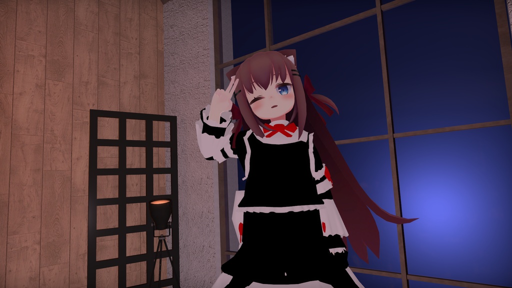 ノナ用フリルドレス