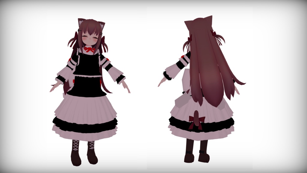 ノナ用フリルドレス