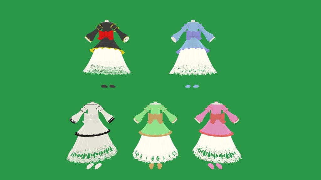 ノナ カリン対応衣装 Re FrillDress