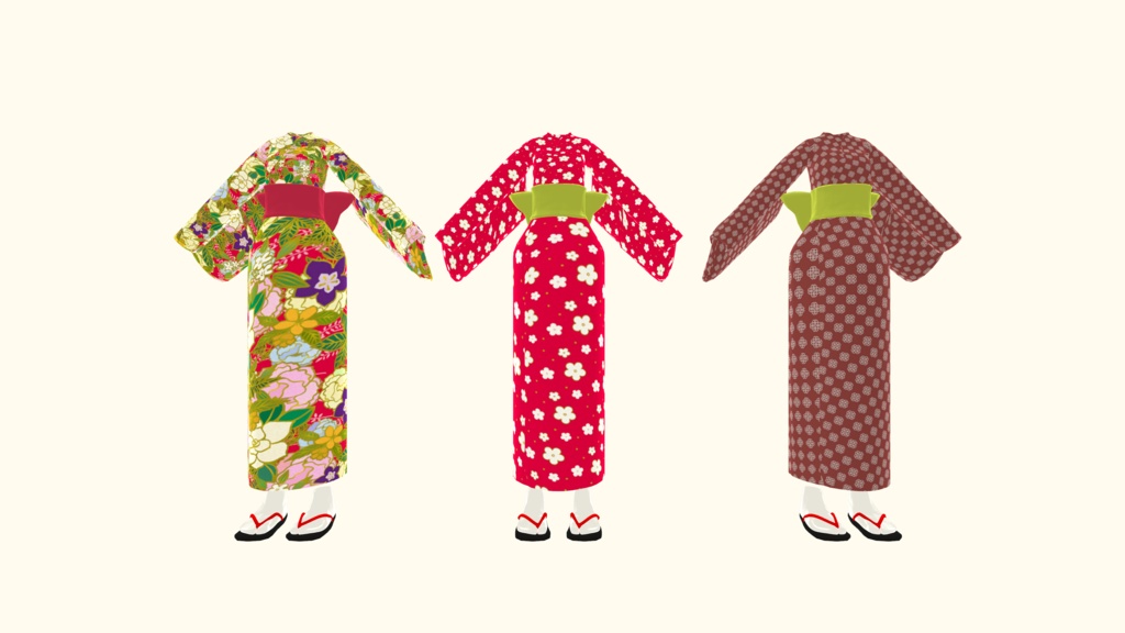 ノナ用浴衣